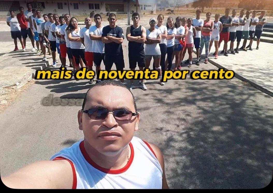 Turma em preparação para concurso da área policial